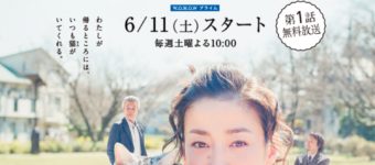 宮沢りえ主演「グーグーだって猫である2」が2016年6月11日からWOWOWでオンエア開始!!